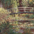 MONET CLAUDE JAPANESE FOOTBRIDGE WATER LILY POND SYMPHONY IN ROSE 1900 ORSAY
