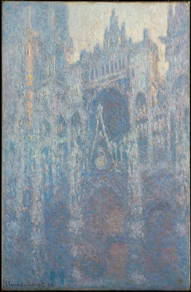 MONET CLAUDE FRENCH PORTAL OF ROUEN CATHEDRAL IN MORNING LIGHT GOOGLE