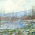 MONET CLAUDE THAW AT VETHEUIL 1880 TH BO