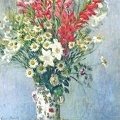 MONET CLAUDE BOUQUET OF GADIOLAS LILIES AND DASIES 1878