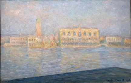 MONET CLAUDE PALAZZO DUCALE SEEN FROM ST. GIORGIO MAGGIORE LE PALAIS DUCAL VU DE ST. GEORGES MAJEUR 1908 48813686101