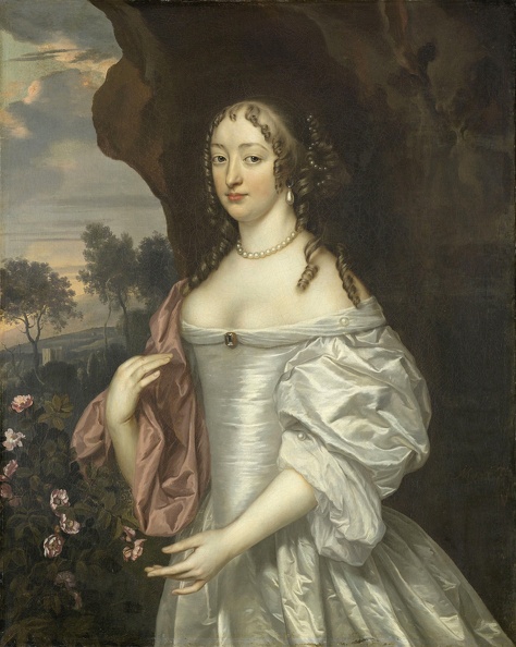 MYTENS JOHANNES PRT OF JACOB VAN ORLIENS WIFE OF JACOB DE WITTE OF HAAMSTEDE 1660 RIJK