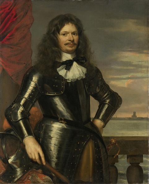 MYTENS JOHANNES PRT OF JOHAN VAN BEAUMONT COLONEL IN HOLLAND GUARDS AND COMMANDER OF DEN BRIEL 1661 RIJK