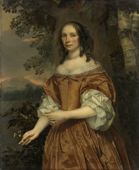 MYTENS JOHANNES PRT OF MARIA DE WITTE FRANCOIS B 1616 WIFE OF JOHAN VAN BEAUMONT 1661 RIJK