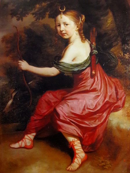 MYTENS JOHANNES YOUNG GIRL AS DIANA