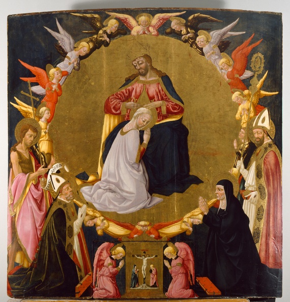 NERI_DI_BICCI_CORONATION_OF_VIRGIN_WITH_ANGELS_AND_FOUR_SST_WALTERS_37675.JPG