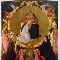 NERI DI BICCI CORONATION OF VIRGIN WITH ANGELS AND FOUR SST WALTERS 37675