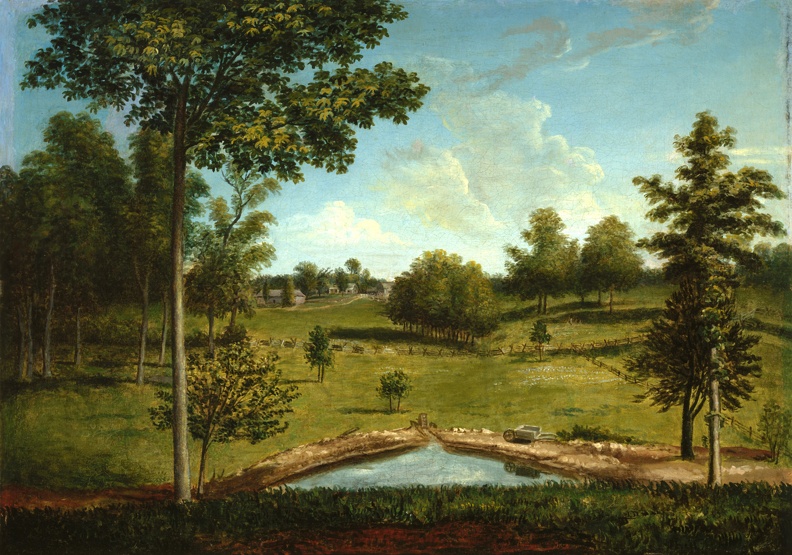 PEALE_CHARLES_WILLSON_LANDSCAPE_LOOKING_TOWARD_SELLERS_HALL_FROM_MILL_BANK_HOUSTON.JPG