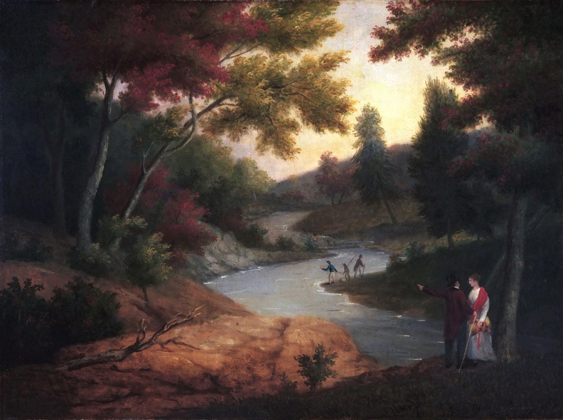 PEALE JAMES VIEW OF WISSAHICKON PHIL