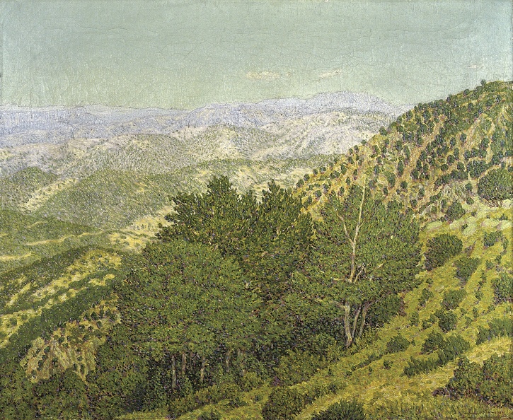 PIDELASERRA BRIAS MARIANO MONTSENY MOUNTAIN VIEW QUIET MORNING 1903 CATA