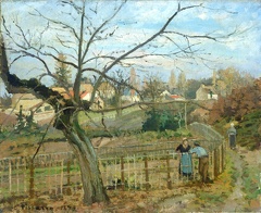 PISSARRO CAMILLE FENCE 1872 N G A