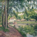 PISSARRO CAMILLE MORET CANAL OF LOING 1902 ORSAY