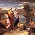 POUSSIN NICOLAS FINDING OF MOSES 1638 LOUV