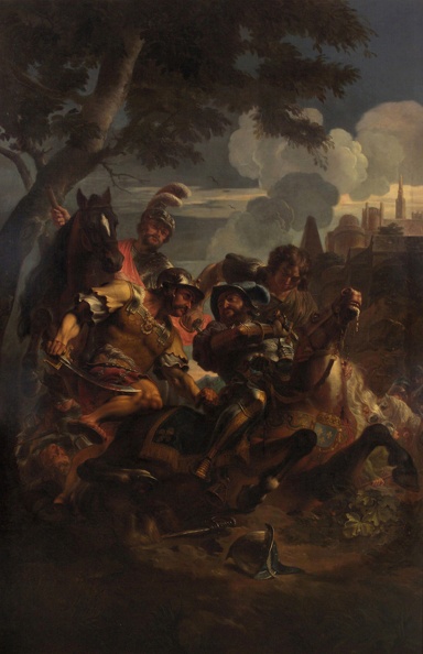 QUELLINUS JAN ERASMUS YOUNGER CAPTURE OF KING FRANCIS I AT BATTLE OF PAVIA