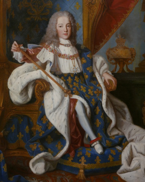 RANC JEAN PRT OF LOUIS XV ROI DE FRANCE 1718 1719