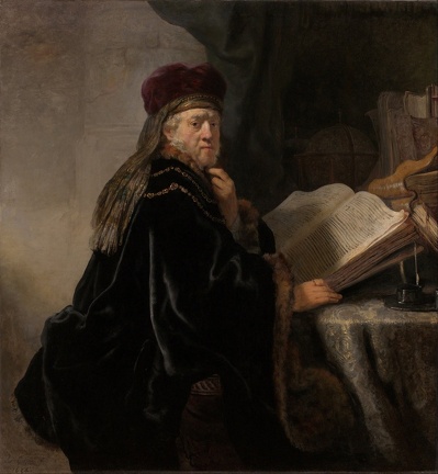 REMBRANDT H.V.R. SCHOLAR AT HIS STUDY GOOGLE PRAGUE