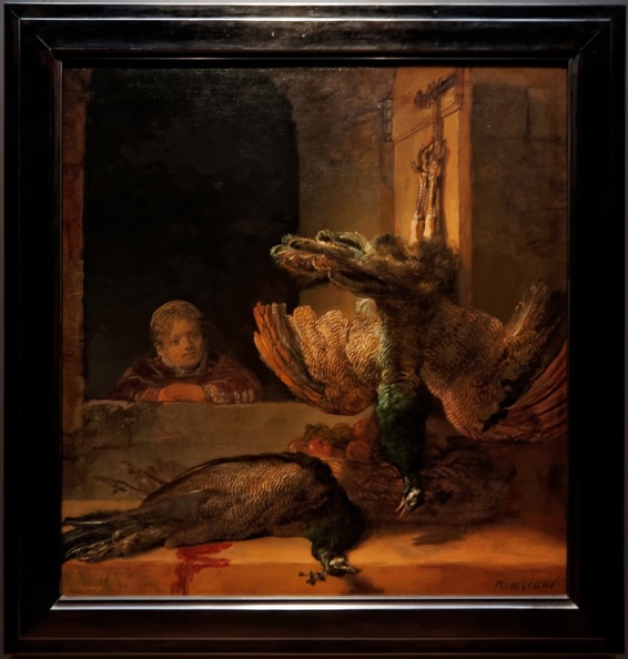 REMBRANDT_H.V.R._GALLERY_OF_HONOUR_1ST_FLOOR_STILLIFE_TWO_PEACOCKS_AND_GIRL_C1639_BY.JPG