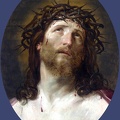 RENI GUIDO HEAD OF CHRIST CROWNED THORNS STYLE LO NG