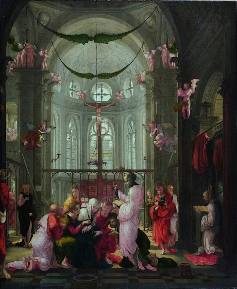RHENISH LOWER DEATH OF ST. MARY GOOGLE DUSSELDORF