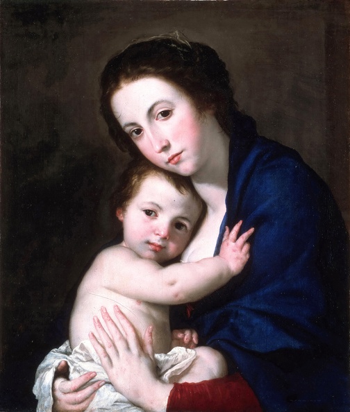 RIBERA JUSEPE DE VIRGIN AND CHILD PHIL