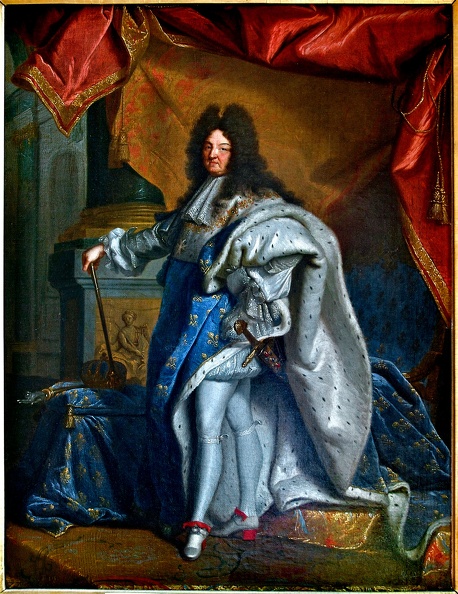 RIGAUD HYACIN PRT OF LOUIS XIV CONCHANTILLY