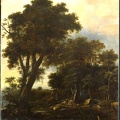 ROGHMAN ROELANT FOREST LANDSCAPE WITH HUT 1692 RIJK