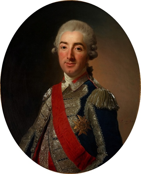 ROSLIN ALEXANDER PRT OF COSME DE BEAUPOIL MARKIS DE ST. AULAIRE 1741 1822
