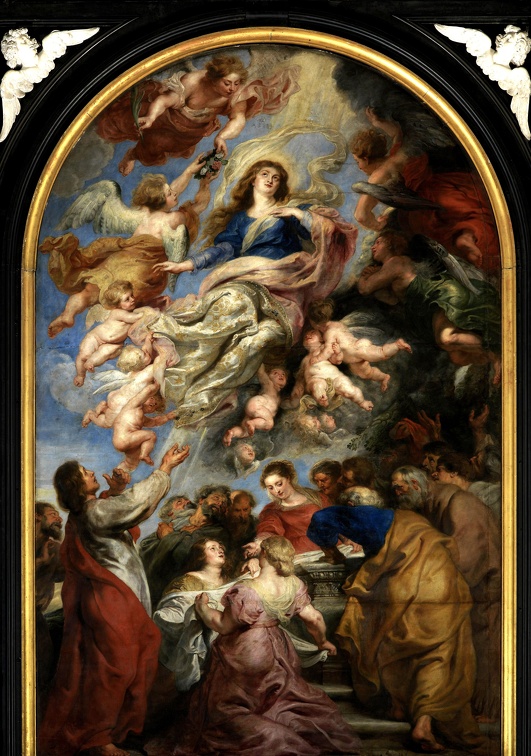 RUBENS P.P. VIRGIN ASSUMPTION OF VIRGIN 1626 ANTWERP CTHEDRAL OF OUR LADY