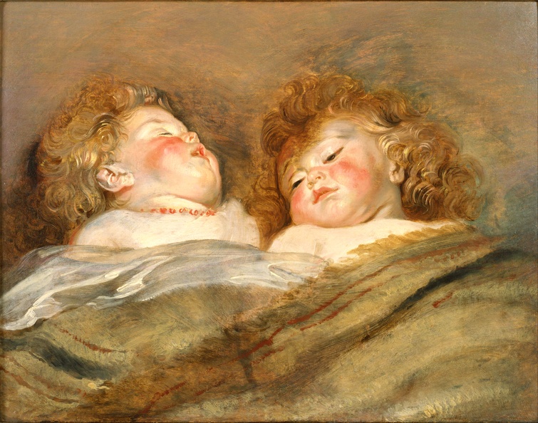 RUBENS P.P. TWO SLEEPING CHILDREN GOOGLE