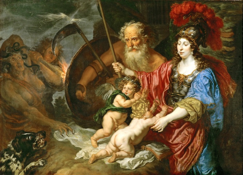 SANDRART_JOACHIM_VON_MINERVA_AND_SATURN_PROTECTING_ART_AND_SCIENCE_FROM_ENVY_AND_LIES_KUHI.JPG