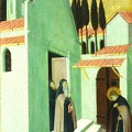 SANO DI PIETRO ST. ANTHONY LEAVING HIS MONASTERY KRESS