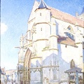 SISLEY ALFRED CHURCH AT MORET