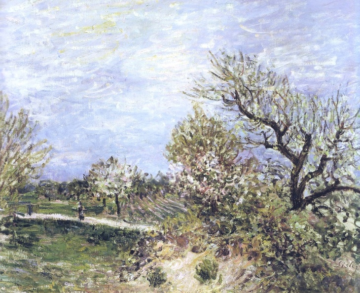 SISLEY ALFRED EDGE OF FOREST 1885
