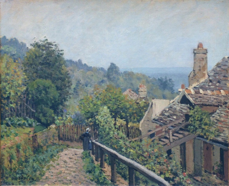 SISLEY ALFRED LOUVECIENNES HILL PATH 1873
