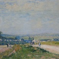 SISLEY ALFRED ROAD FROM MONTBUISSON TO LOUVECIENNES 1875