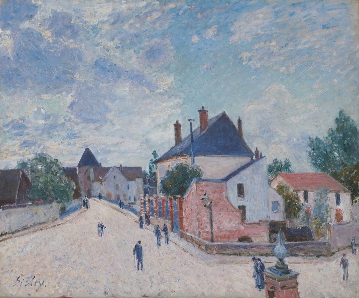 SISLEY ALFRED STREET IN MORET CHICA