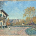 SISLEY ALFRED VIEW OF MARLY LE ROI FROM COEUR VOLANT 1876 MET