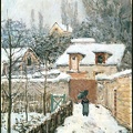 SISLEY ALFRED SNOW AT LOUVECIENNES GOOGLE