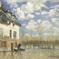 SISLEY ALFRED BOAT IN FLOOD AT PORT MARLY GOOGLE ORSAY