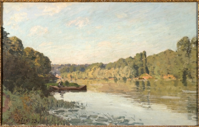 SISLEY ALFRED LANDSCAPE FROM BOUGIVAL