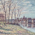 SISLEY ALFRED VIEW OF MORET 1889