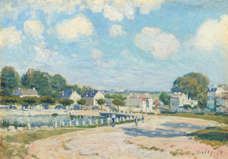 SISLEY ALFRED WATERING PLACE AT MARLY