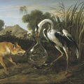 SNYDERS FRANS FABLE OF FOX AND HERON 1657 SWEDEN