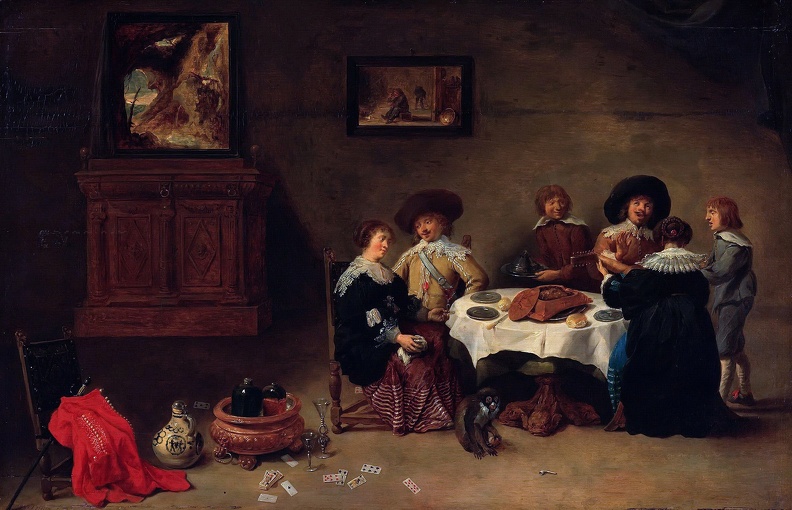 TENIERS_DAVID_YOUNGER_COMPANY_AT_MEAL.JPG