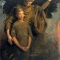 THAYER ABBOTT HANDERSON BOY AND ANGEL 1925 3 ALBRIGHT KNOX ART GALLERY