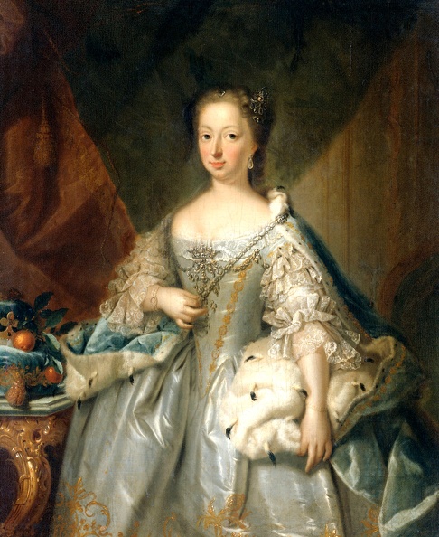 TISCHBEIN JOHANN HEINRICH PRT OF VALENTIN ANNA VAN HANNOVER 1709 59 WIFE OF PRINCE WILLEM IV 1753 RIJK