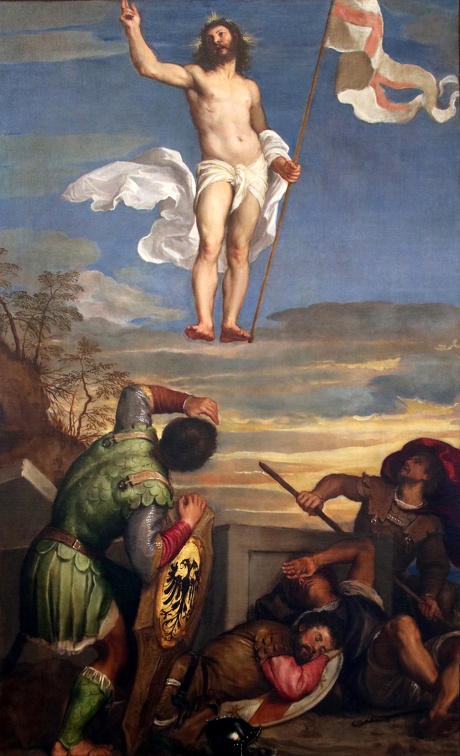 TIZIANO VECELLIO RESURRECTION OF CHRIST DUCALE URBINO