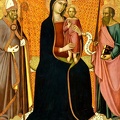 TOMME LUCA DI MADONNA AND CHILD STS NICHOLAS AND PAUL LACMA