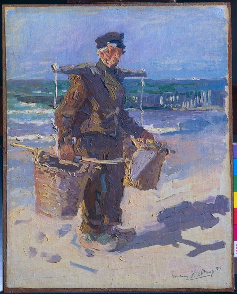 TOOROP JAN FISHERMAN WITH BASKETS 1904 RIJK