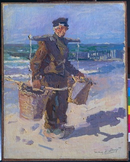 TOOROP JAN FISHERMAN WITH BASKETS 1904 RIJK